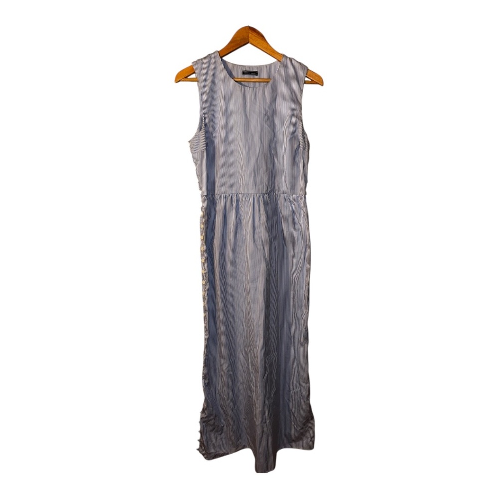 Mark D Sikes MDS Cotton Maxi Dress Striped 8 Jumper